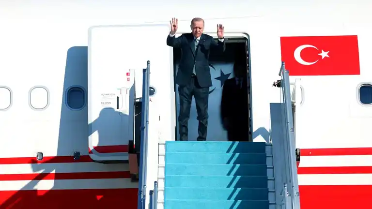 Erdoğan, Azerbaycan Ziyareti Sonrası Türkiye'ye Döndü